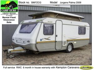 Pre-owned 2009 Jurgens Palma Caravan (On Road) On-Road Jurgens Caravan for sale