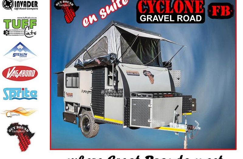 2025  Outbound Cyclone FB En-Suite Caravan (Gravel Road)