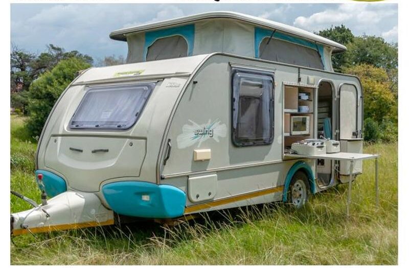 2011  Sprite Swing Caravan (On road)
