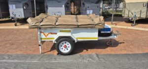 Pre-owned 2023 Mini Camper Trailer On-Road Venter Trailer for sale
